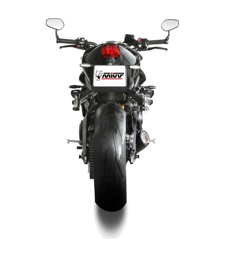 Échappement MIVV X-M5 Noir pour Triumph Street Triple 675 (25-26), 765 R/RS (25-26), Street Twin (25-26) T.031.SC5B