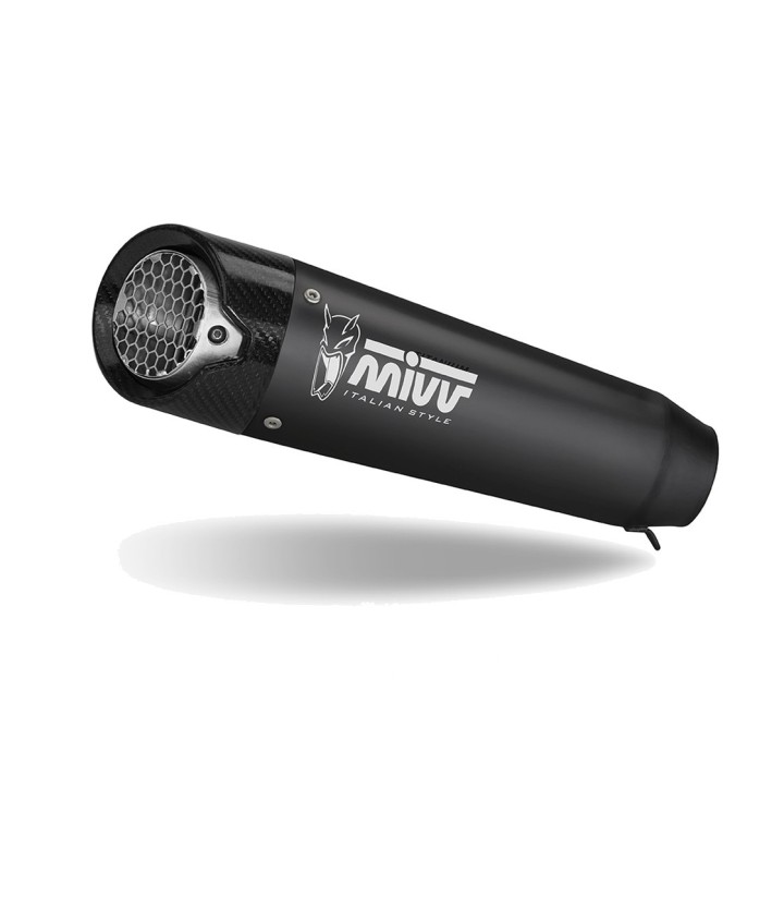 Auspuff MIVV X-M5 Schwarz für Yamaha MT-09 (24-26), XSR 900 (22-26), YZF 750 SP (24-26), YZF-R9 (25-26) Y.079.SC5B