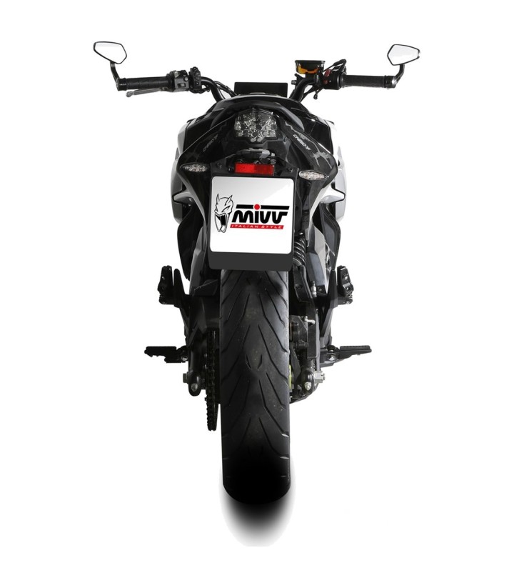 MIVV X-M5-uitlaat Titanium voor CFMOTO 650NK (21-24) CF.006.SC5T