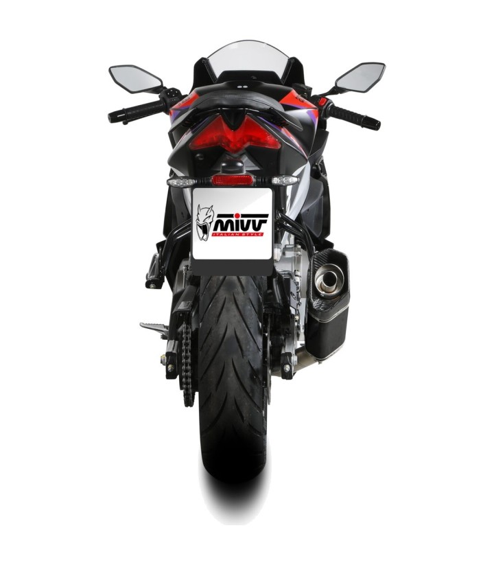 Escape MIVV SR-1 Negro para Aprilia RS 457 (24-26) A.021.KR1XB