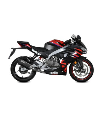 MIVV SR-1-uitlaat Zwart voor Aprilia RS 457 (24-26) A.021.KR1XB