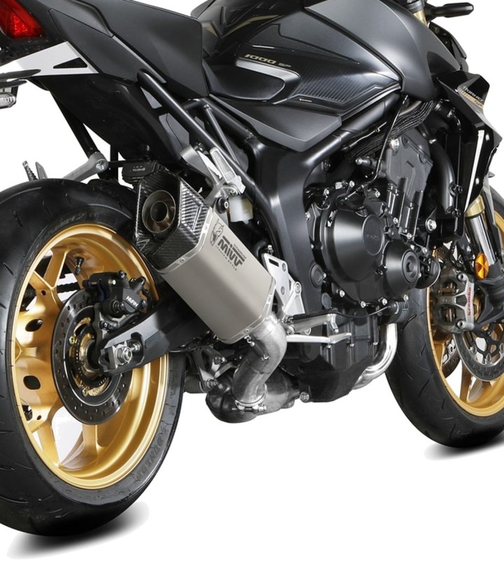 MIVV SR-1 Exhaust Titanium for Honda CB 1000 Hornet (25-26) H.095.LR1T