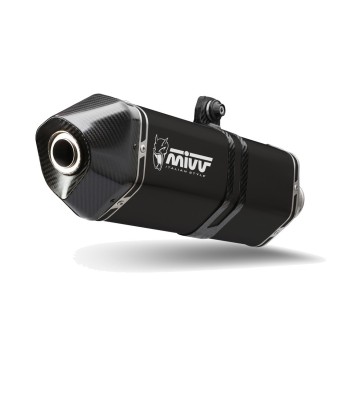 Escape MIVV Speed Edge Negro para Triumph Tiger 850 Sport (21-25) T.032.LRB