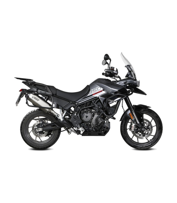 MIVV Speed Edge-uitlaat Staal voor Triumph Tiger 850 Sport (21-25) T.032.LRX