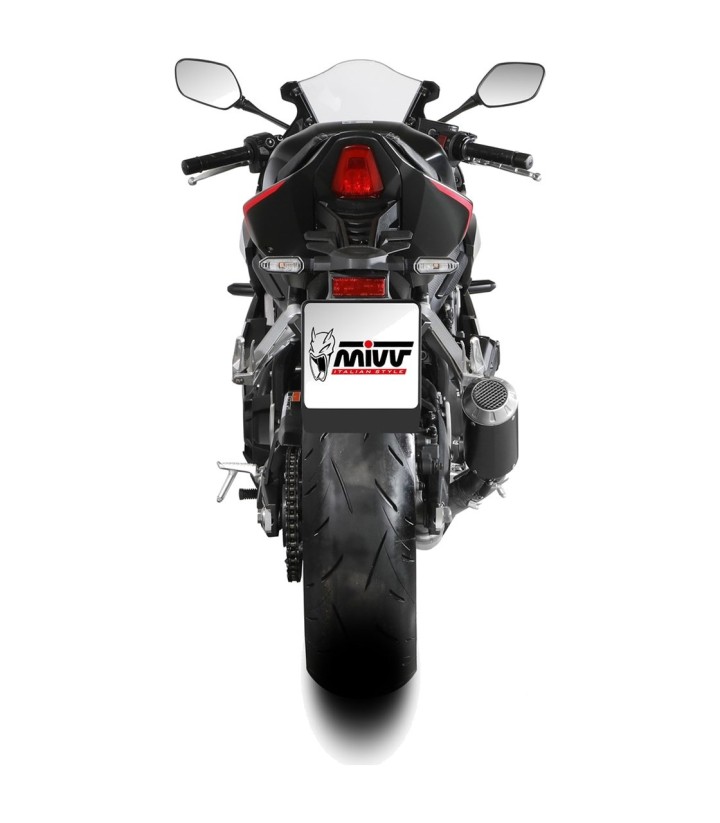 MIVV MK3 Exhaust Black for Honda CB650R (24-26), CBR650R (24-26) H.096.SM3B