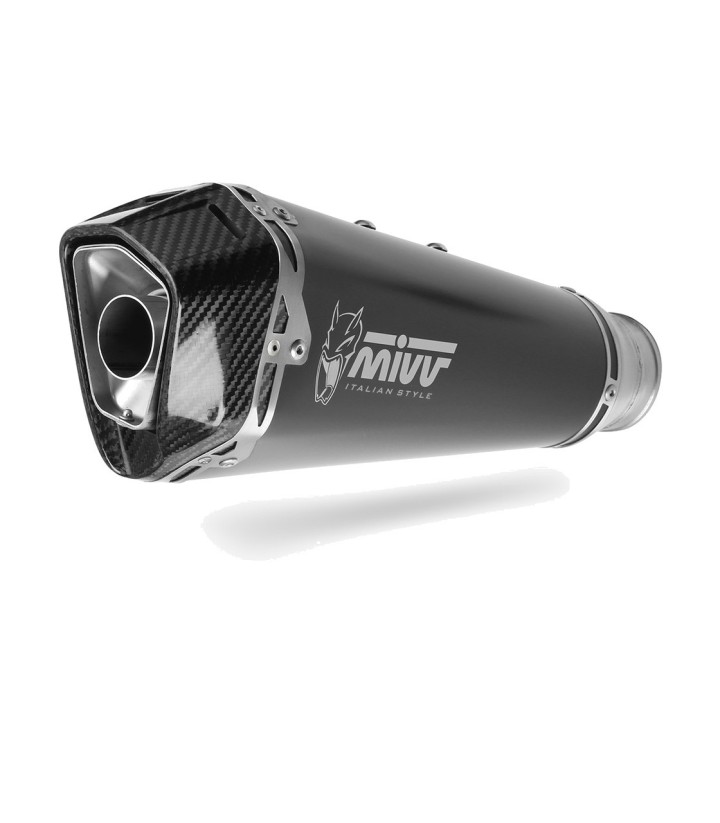 Scarico MIVV Delta Race Nero per Triumph Trident 660 (25-26) T.029.LDRB
