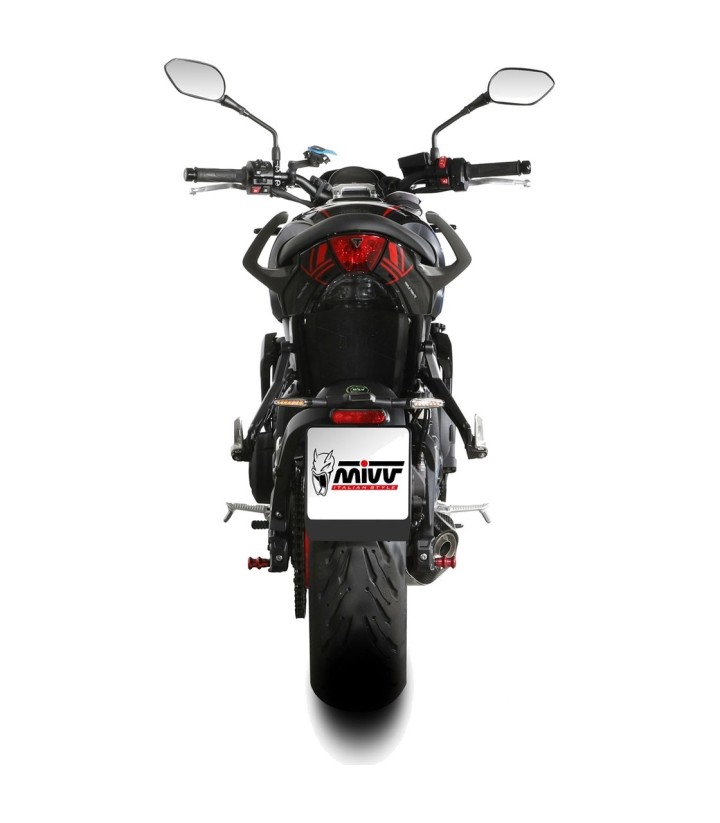 Escape MIVV Delta Race Negro para Triumph Trident 660 (25-26) T.029.LDRB