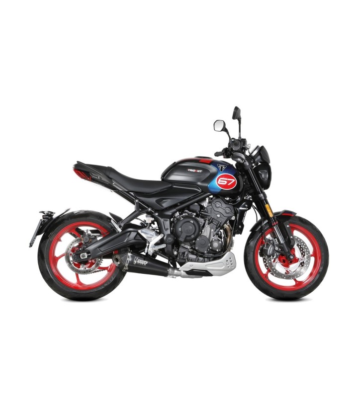 Scarico MIVV Delta Race Nero per Triumph Trident 660 (25-26) T.029.LDRB