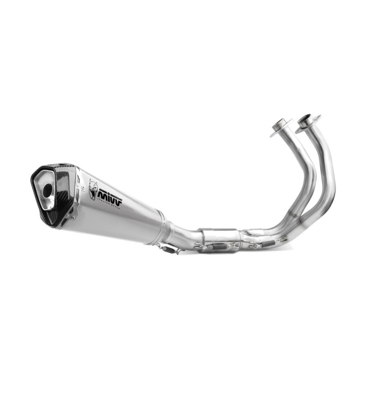 Échappement MIVV Delta Race Acier pour Kawasaki Ninja 650 (24-26), Z 650 (24-26) K.057.KDRX