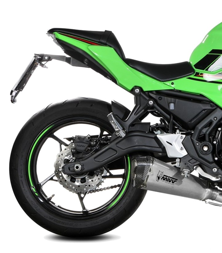 Escape MIVV Delta Race Aço para Kawasaki Ninja 650 (24-26), Z 650 (24-26) K.057.KDRX