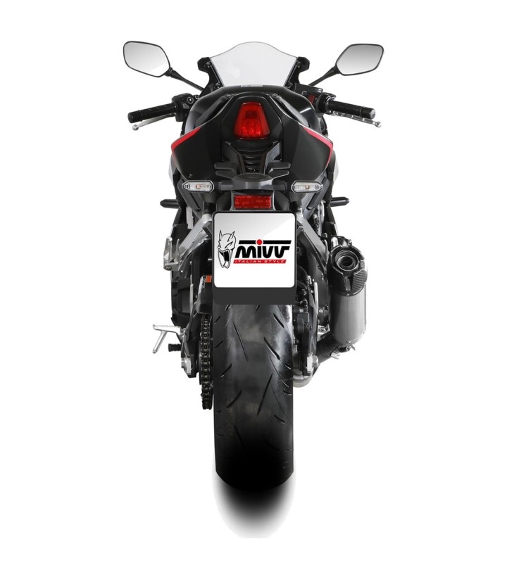 Escape MIVV AK-1 Titanio para Honda CB650R (24-26), CBR650R (24-26) H.096.L4K