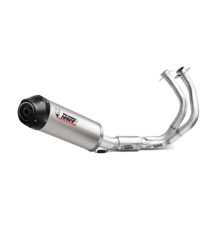 MIVV Oval Exhaust Titanium for Kawasaki Ninja 650 (24-26), Z 650 (24-26) K.057.K4C