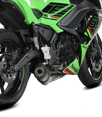 MIVV Oval Exhaust Titanium for Kawasaki Ninja 650 (24-26), Z 650 (24-26) K.057.K4C