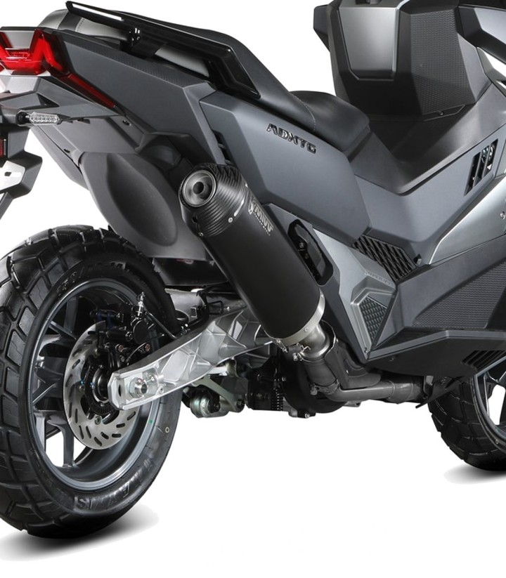 MIVV Oval Exhaust Black for SYM ADX TG 400 (25-26) SY.004.KVC