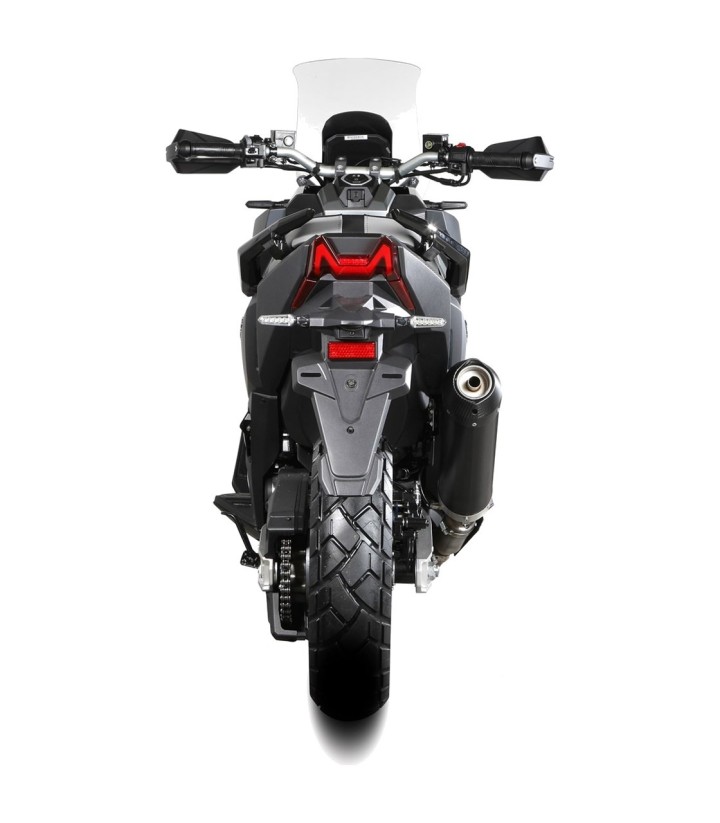 Auspuff MIVV Oval Schwarz für SYM ADX TG 400 (25-26) SY.004.KVC