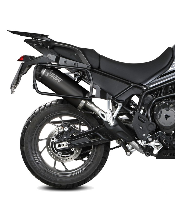 Escape MIVV Oval Preto para Triumph Tiger 850 Sport (21-25) T.032.LVC