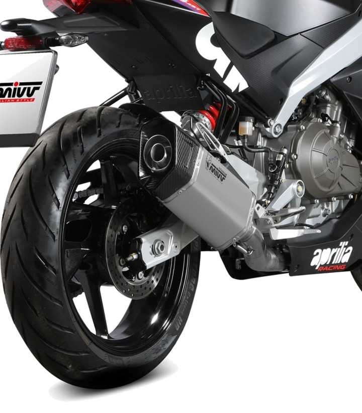 Escape MIVV SR-1 Titanio para Aprilia RS 457 (24-26) A.021.KR1T