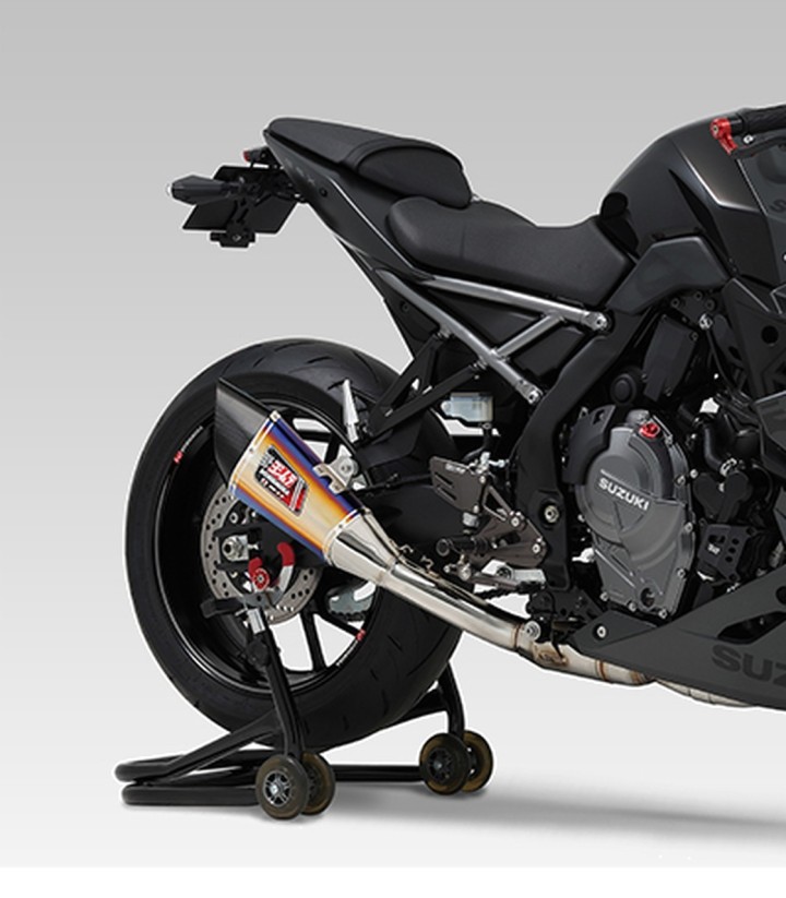 Yoshimura R-11 JMCA Full System Blue Titanium for Suzuki GSX-8R (24), GSX-8S (24) 110-118-5f80b