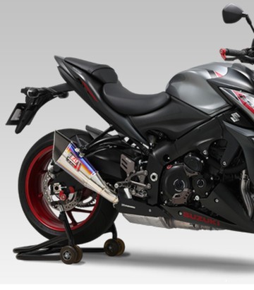 Yoshimura R-11 JMCA Exhaust Blue Titanium for Suzuki GSXS 1000 (15-20) 110-196-5e80b