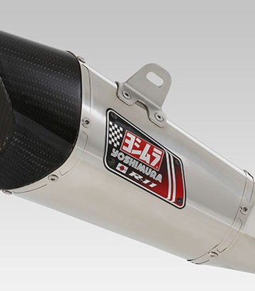 Yoshimura R-11 MotoGP Homologated Exhaust Stainless with Carbon End Cap for several Suzuki models 1a0-571-5550