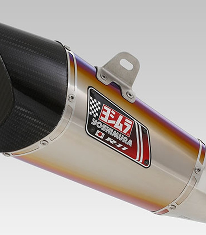 Yoshimura Sports R-11 Exhaust Blue Titanium for Suzuki GSX-R 600 (11-18), GSX-R 750 (11-18) 170-571-5580b