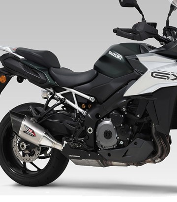 Yoshimura R-11Sq Exhaust Satin Stainless for Suzuki GSXS 1000 (22-26) 110-19e-l13g1