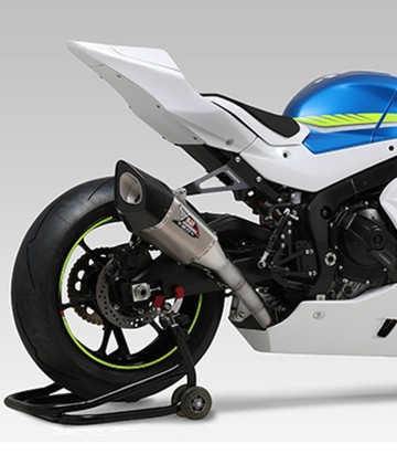 Yoshimura R-11Sq Full System Metal Magic with Carbon End Cap for Suzuki GSX-R 1000 (17-22) 150-50a-a12g1