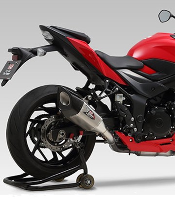 Yoshimura R-11Sq JMCA Exhaust Titanium for Suzuki GSXS 750 (17-25) 110-150-l18g1