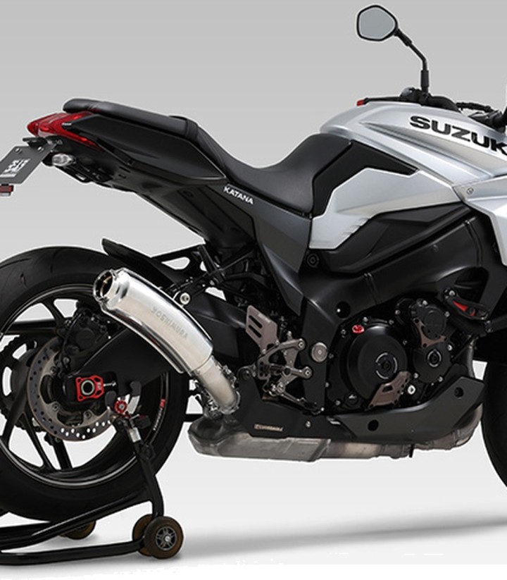 Yoshimura R-11Sq JMCA Exhaust Aluminium for Suzuki GSXS 1000 Katana (22-26) 110-19c-8400