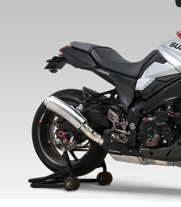 Yoshimura R-11Sq JMCA Exhaust Aluminium for Suzuki GSXS 1000 Katana (22-26) 110-19c-8400