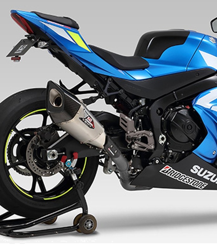 Yoshimura R-11Sq JMCA Exhaust Satin Stainless for Suzuki GSX-R 1000 (07-22) 110-50a-l13g2