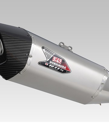 Yoshimura R-11Sq JMCA Exhaust Satin Stainless for Suzuki GSX 1300 R Hayabusa (21-26) 110-592-l13g1