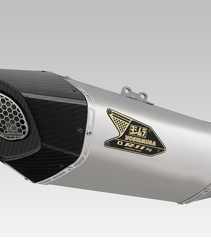 Escape completo Yoshimura R-11SqR Titanio para Suzuki GSX 1300 R Hayabusa (21-23) 110-592-a18g0