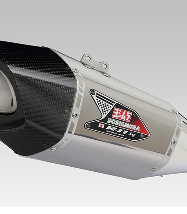 Yoshimura R-11SqR Full System Stainless for Suzuki GSX-R 1000 (17-22) 150-50a-c15g2