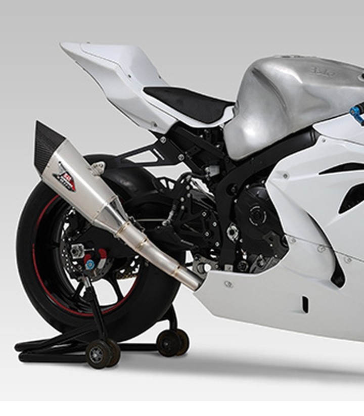 Yoshimura R-11SqR Full System Titanium with Carbon End Cap for Suzuki GSX-R 1000 (17-22) 150-50a-cx8g0