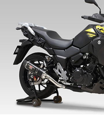 Escape Yoshimura JMCA R-77S Metal Magic con punta de carbono para Suzuki DL 250 V Strom (17-23) 110-130-5w20