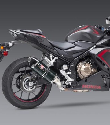 Yoshimura R-77 Exhaust Carbon for Honda CBR 500 R (16-23) 12553b0220