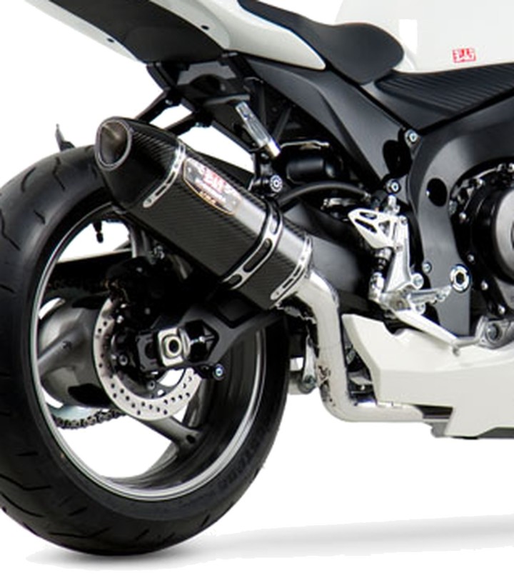 Escape completo Yoshimura R-77 Trapezoidal Carbono para Suzuki GSX-R 600 (11-19), GSX-R 750 (11-19) 1160000221