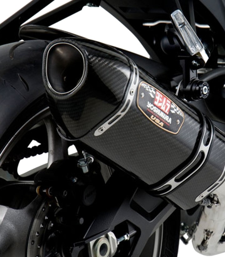 Yoshimura R-77 Trapezoidal Full System Carbon for Suzuki GSX-R 600 (11-19), GSX-R 750 (11-19) 1160000221