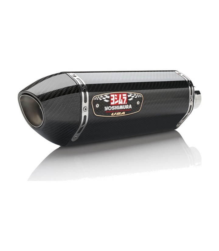 Escape completo Yoshimura R-77 Works Finish Acero con punta de carbono para varios modelos de Yamaha 13700aj220