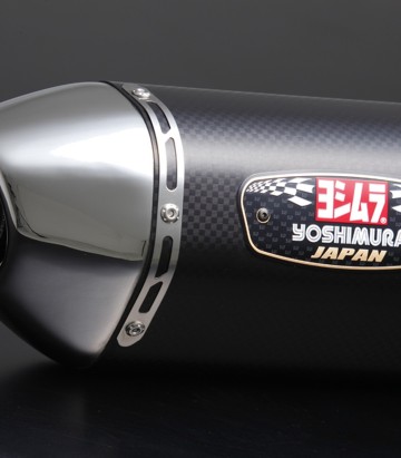 Yoshimura R-77J Exhaust Metal Magic with Stainless End Cap for Suzuki DL 800 V Strom (23-25) 110-17a-5v20