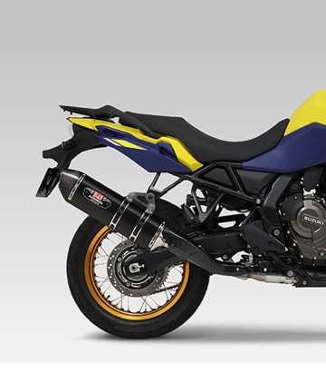 Escape Yoshimura R-77J Metal Magic con punta de carbono para Suzuki DL 800 V Strom (23-26) 110-17a-5w20