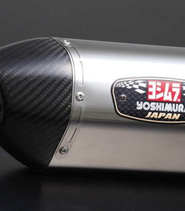 Yoshimura R-77S JMCA Full System Stainless with Carbon End Cap for Yamaha XC 125 R Majesty S (14-20) 110-364-5151