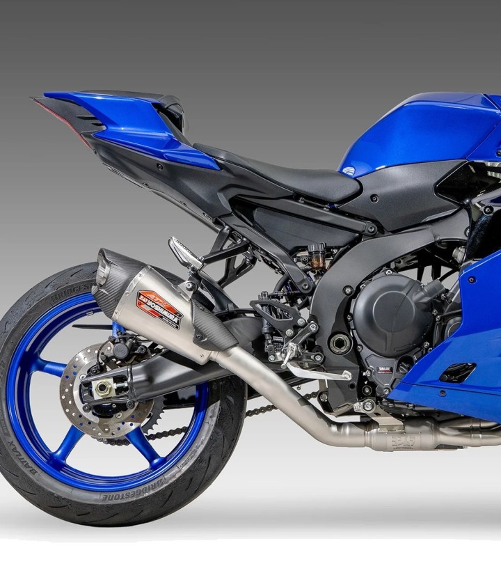 Escape completo Yoshimura AT2 Acero con punta de carbono para Yamaha R9 (24) 13900sp520