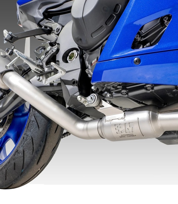 Yoshimura AT2 Full System Stainless with Carbon End Cap for Yamaha R9 (24) 13900sp520