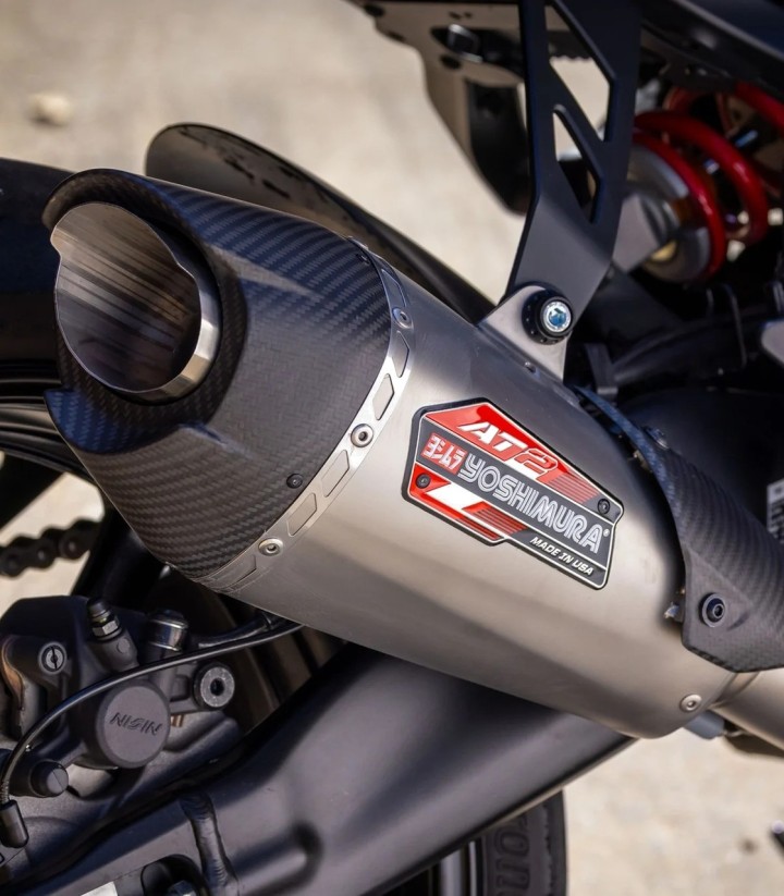 Yoshimura AT2 Full System Stainless with Carbon End Cap for Yamaha R9 (24) 13900sp520