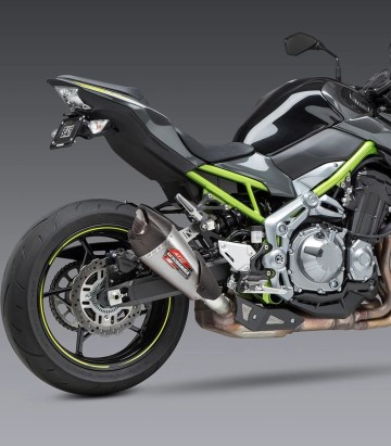 Escape Yoshimura AT2 Acero con punta de carbono para Kawasaki Z 900 (17-24) 14900bp521