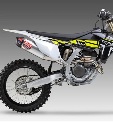 Yoshimura AT2 Full System Aluminium for Triumph TF 250-X (24-25) 272500s320