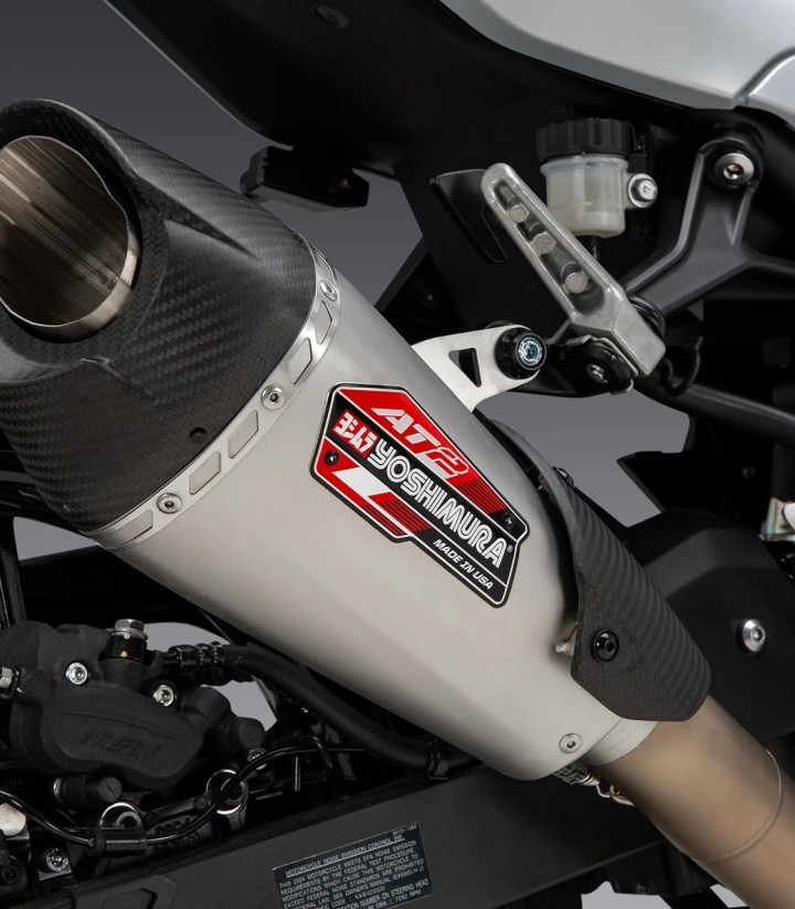 Escape completo Yoshimura AT2 SS Carbono para Kawasaki Ninja 500 (24) 14730ap520