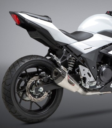 Escape completo Yoshimura Alpha Acero con punta de carbono para Suzuki GSX-R 250 (18-20) 11260ap520